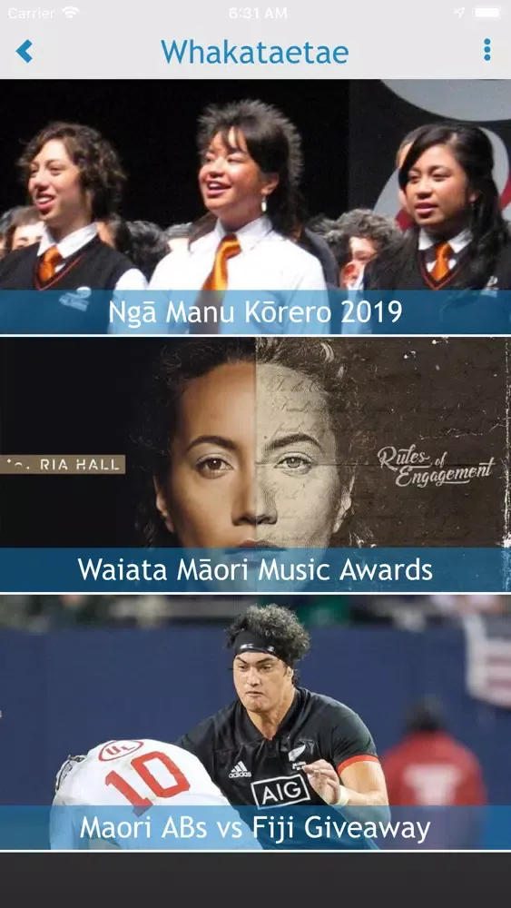 Zrzuty ekranu Moana Radio TGA