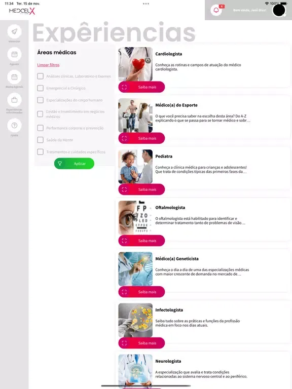 Medcel X iPad  Ekran Görüntüleri