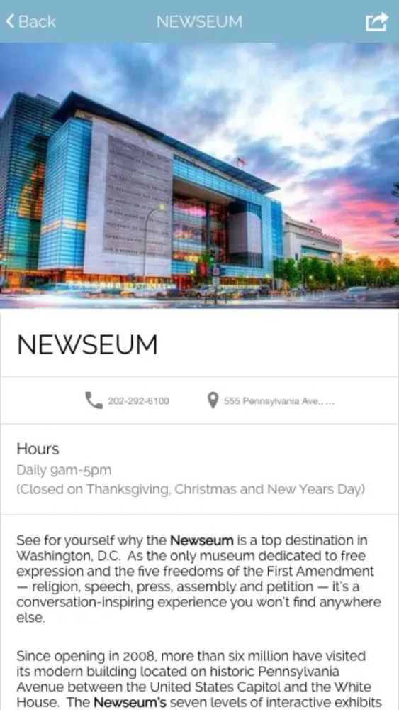 Washington Guide by DC Metro+ 스크린샷