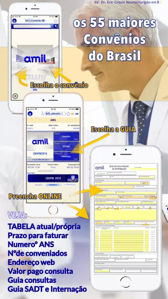 ภาพหน้าจอของ MEDcodigos TUSS SUS CBHPM BR