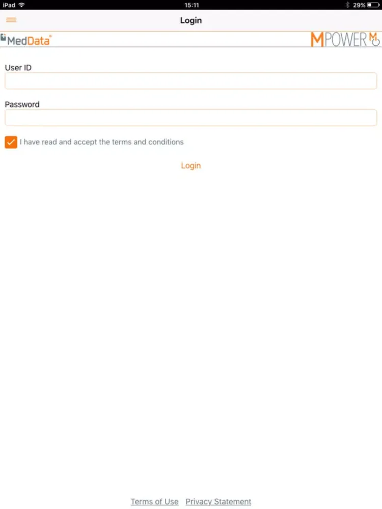 MedData MPower Mobile iPad 应用截图