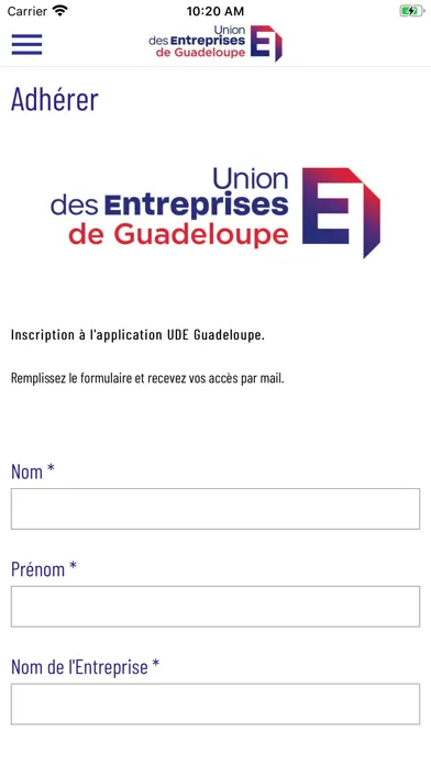 UDE Guadeloupe應用截圖