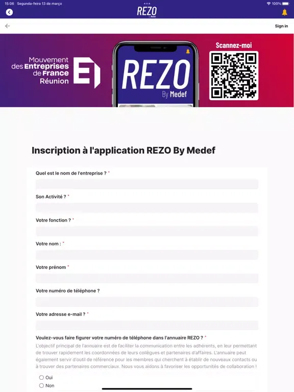 Скриншоты REZO by Medef iPad 