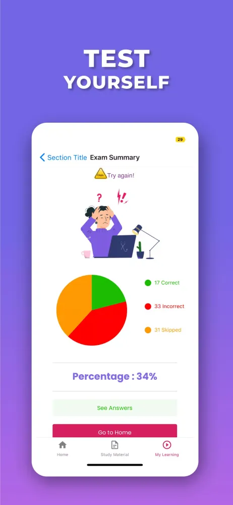 Zrzuty ekranu Med Exam Expert
