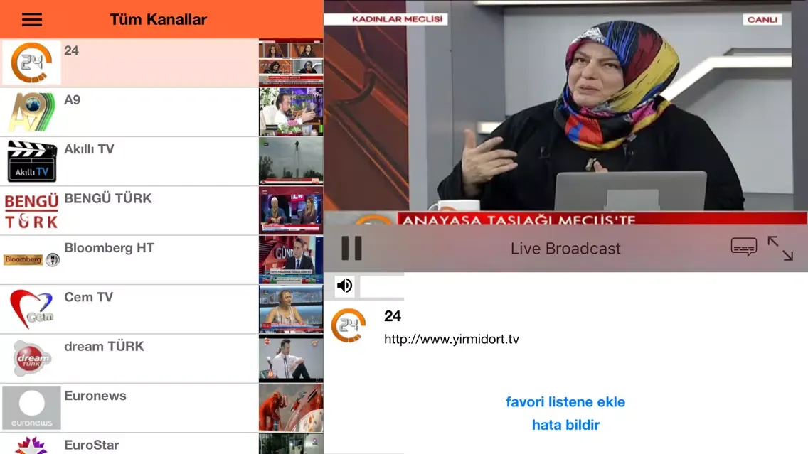 moTV - watch live turkish tv স্ক্রিনশট
