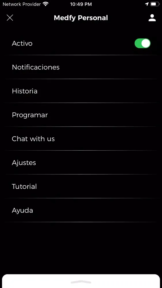 Capturas de tela do Medfy Personal