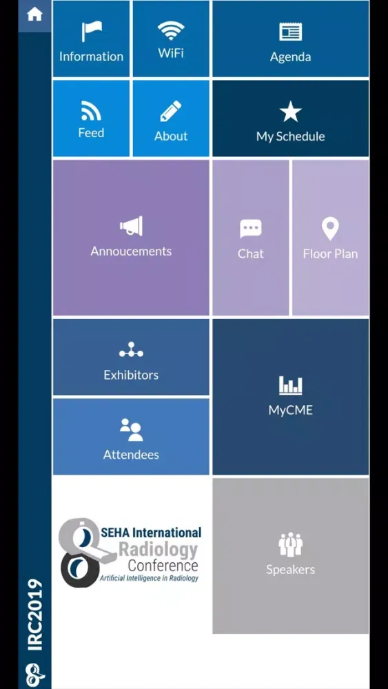 Capturas de tela do SIRC2019