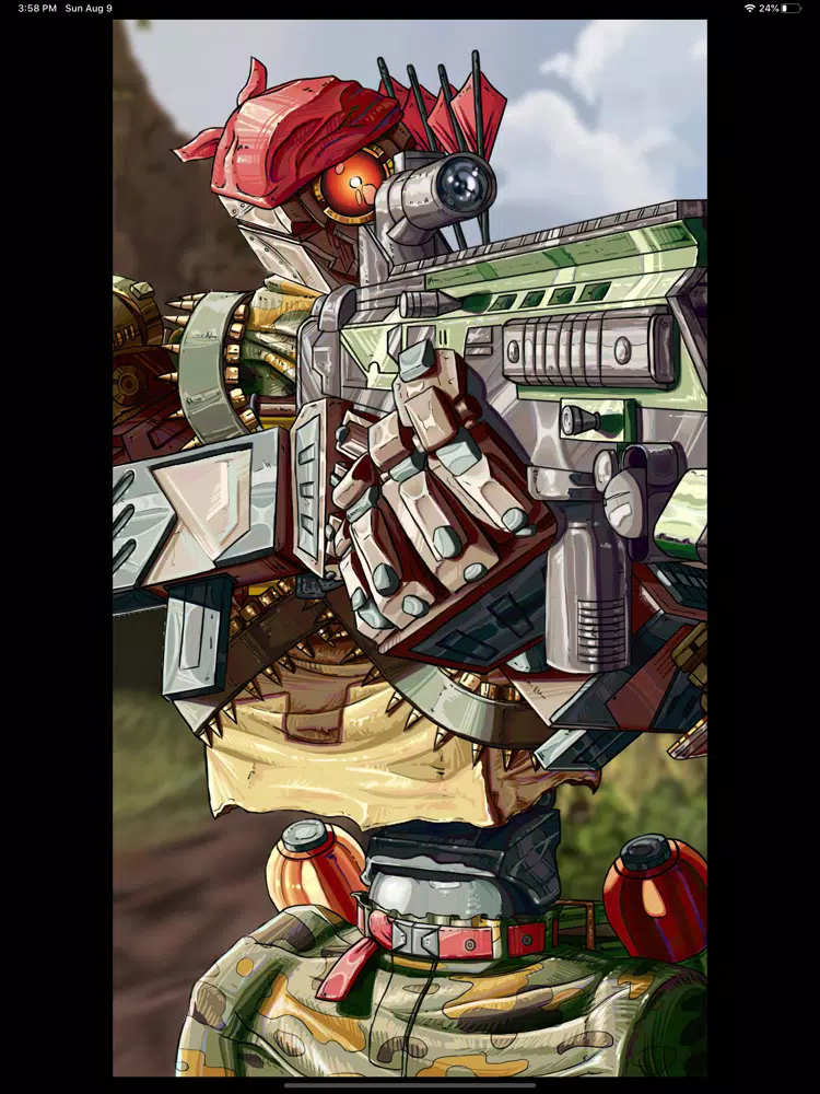 Ảnh chụp màn hình của Wallpaper For Apex Legends iPad 