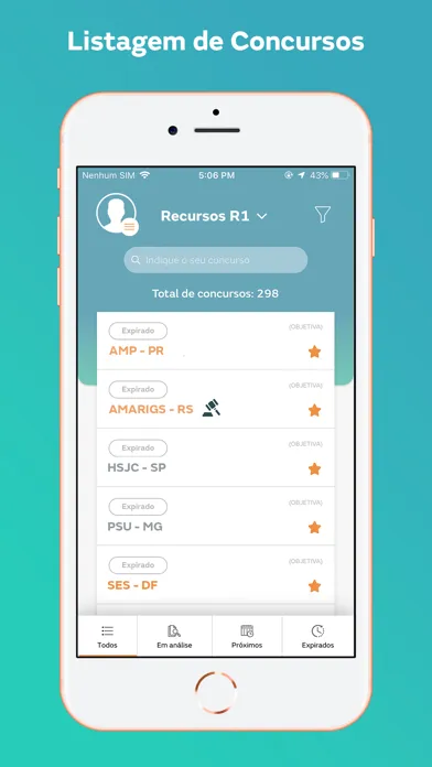 Plantão de Recursos Screenshots