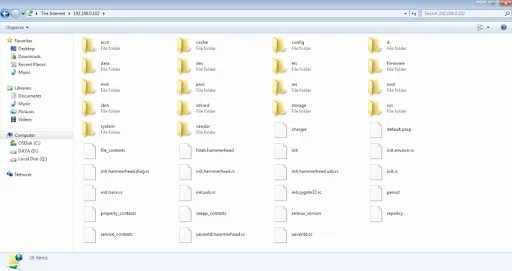 WiFi FTP Server Screenshots