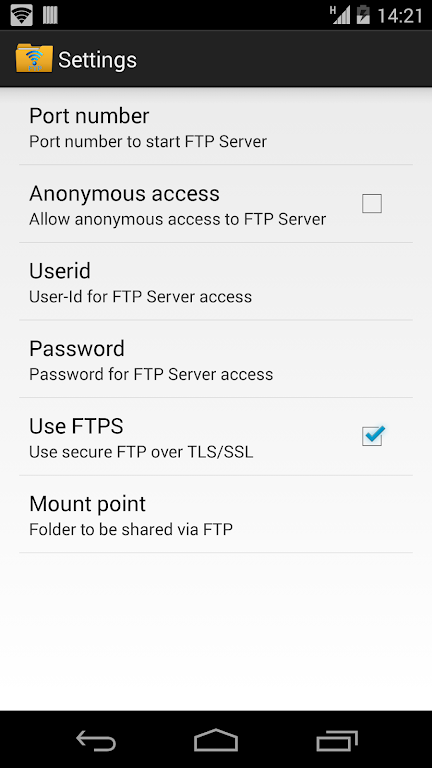 WiFi Pro FTP Server-screenshot-3