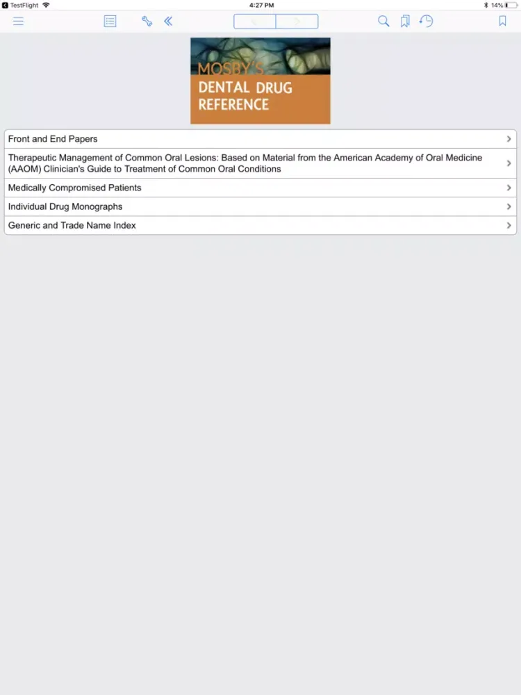 Mosby's Dental Drug Ref, 11 ED iPad  स्क्रीनशॉट