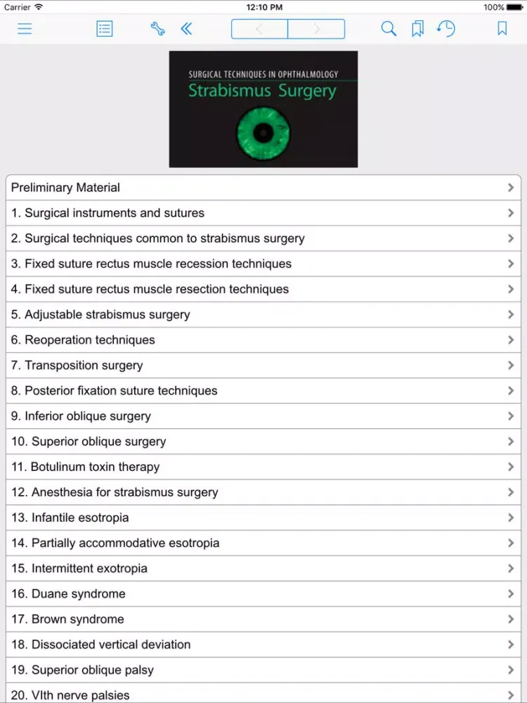 Zrzuty ekranu Strabismus Surgery iPad 