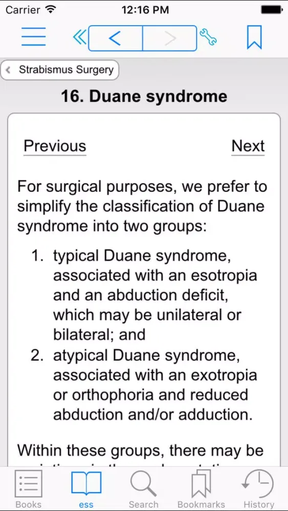 Zrzuty ekranu Strabismus Surgery