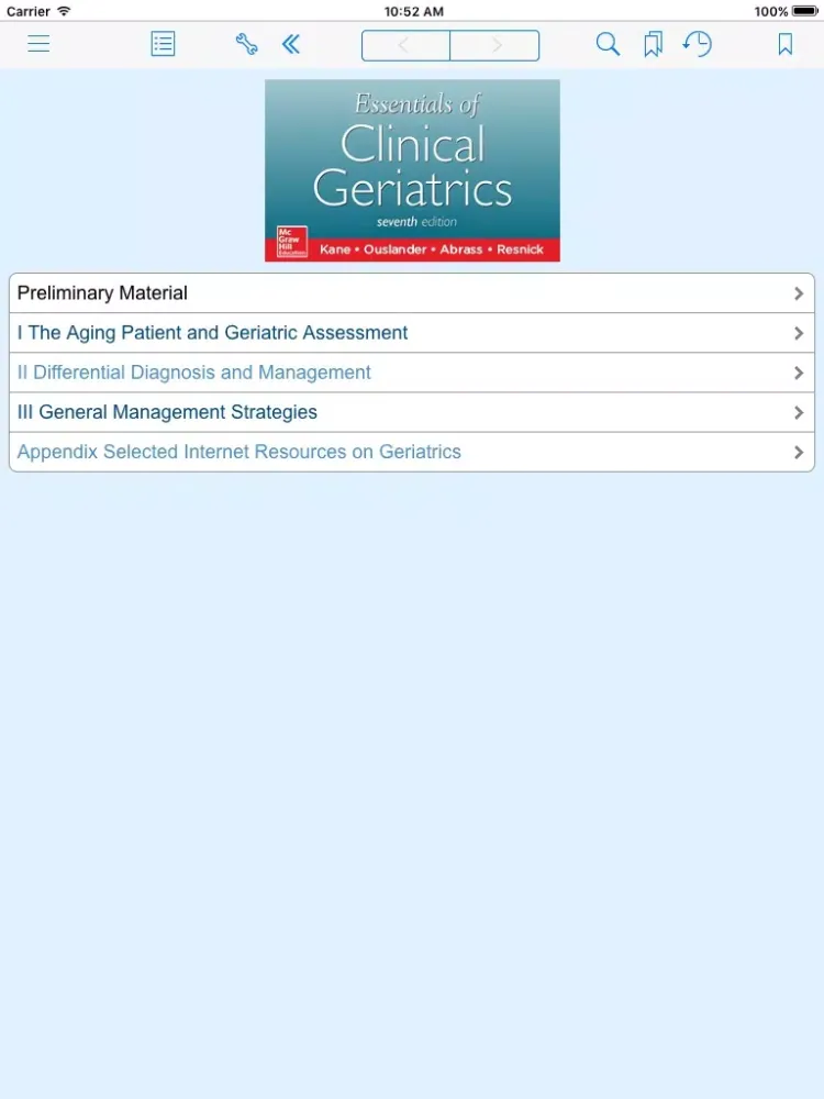 صور Essentials of Clinical Geriatrics 7/E iPad 