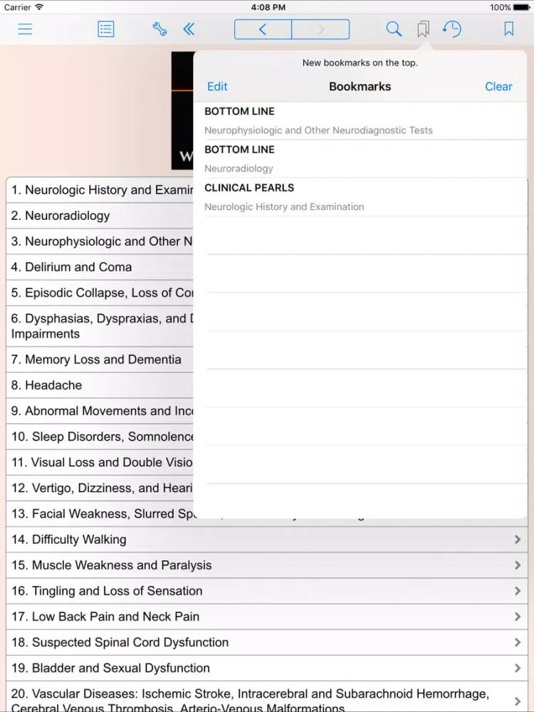 Tangkapan skrin Mount Sinai Expert Guides: Neurology (FREE Sample) iPad 