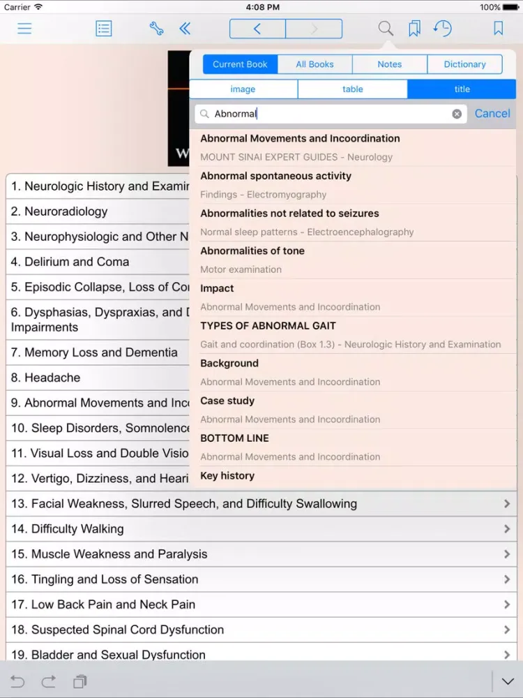 Tangkapan skrin Mount Sinai Expert Guides: Neurology (FREE Sample) iPad 