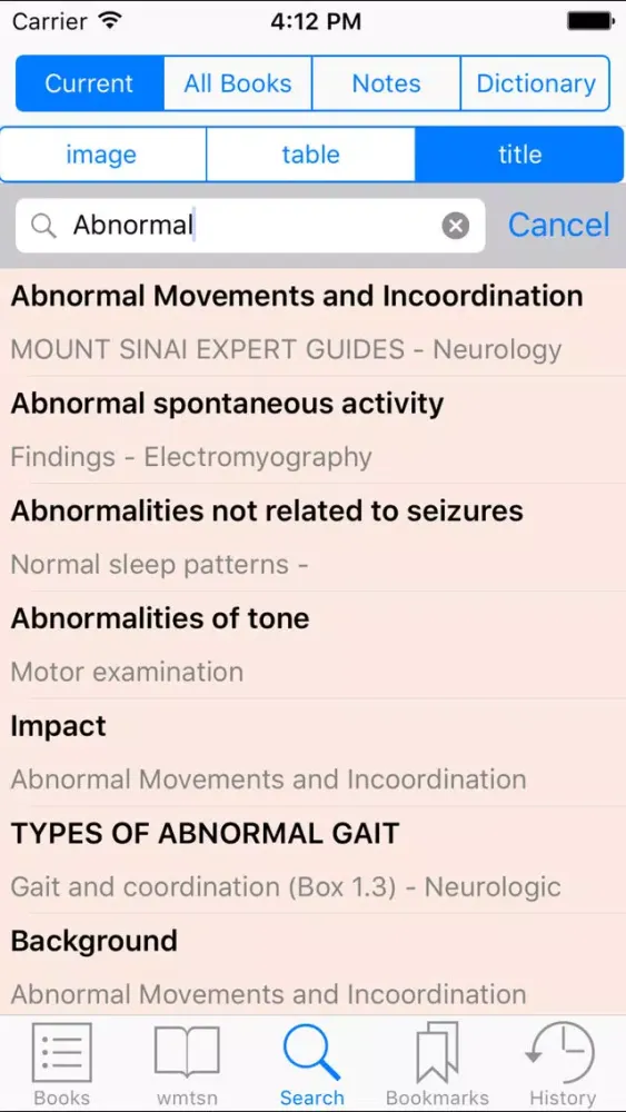 Tangkapan skrin Mount Sinai Expert Guides: Neurology (FREE Sample)