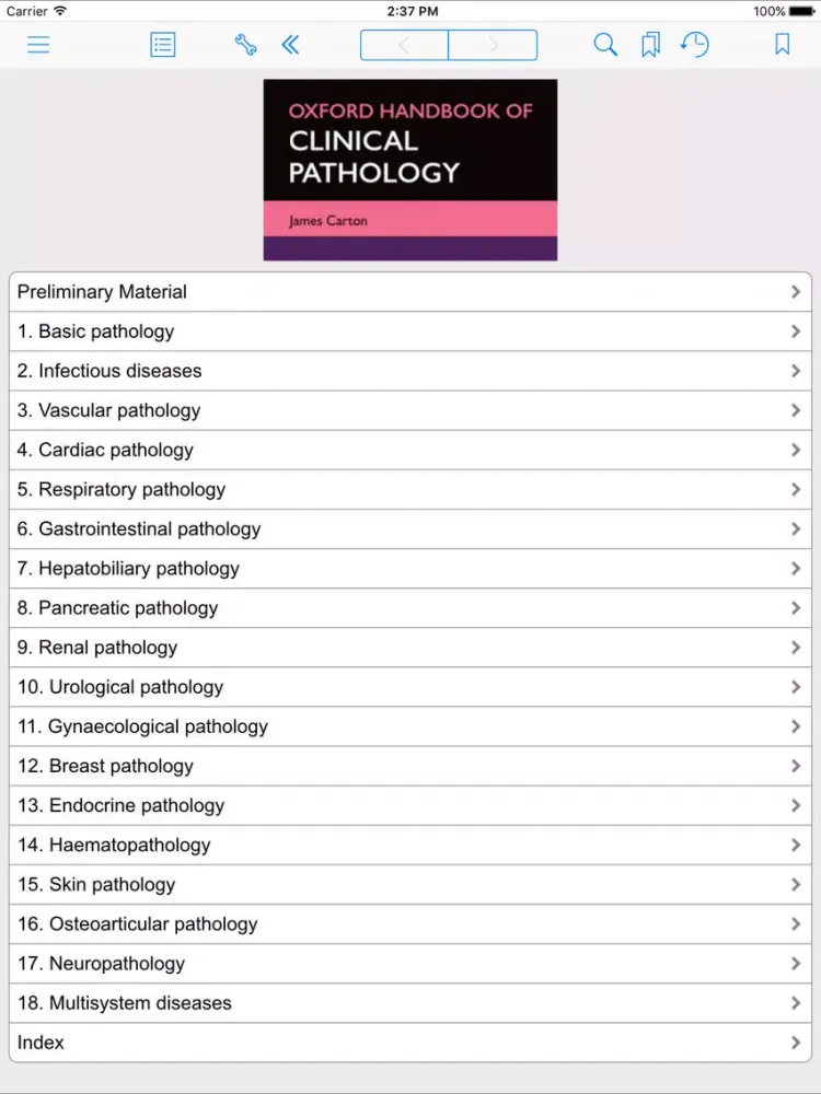 Oxford Handbook of Clinical Pathology iPad  স্ক্রিনশট