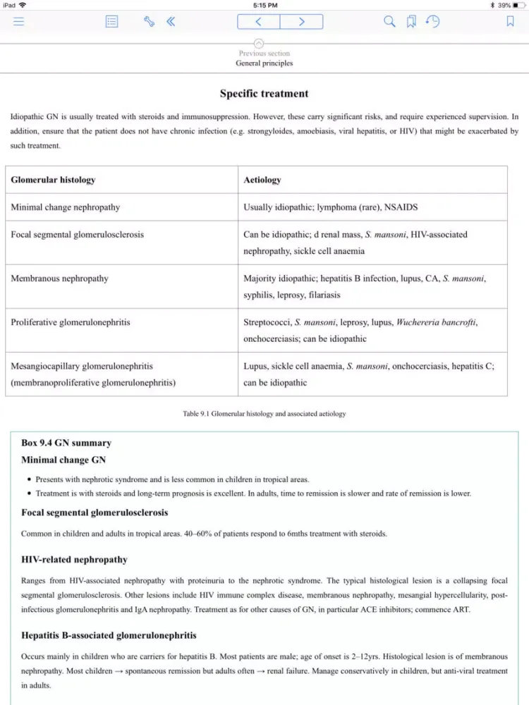 Oxf HB of Tropical Medicine,4E iPad  Screenshots