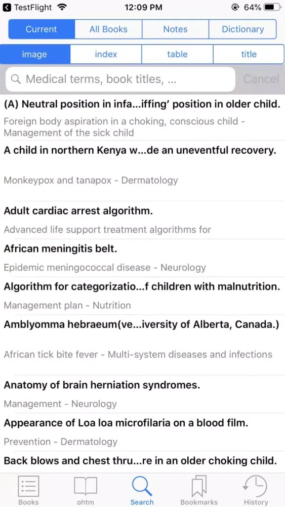 Oxf HB of Tropical Medicine,4E Screenshots