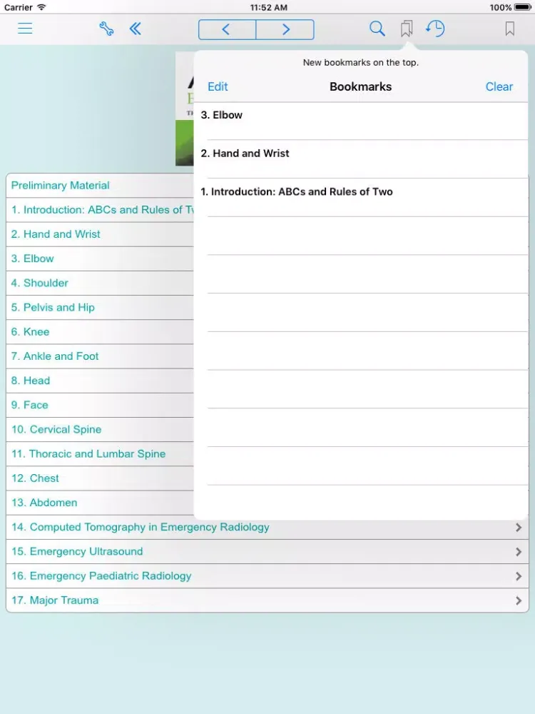 ABC of Emergency Radiology, 3rd Edition iPad  Screenshots