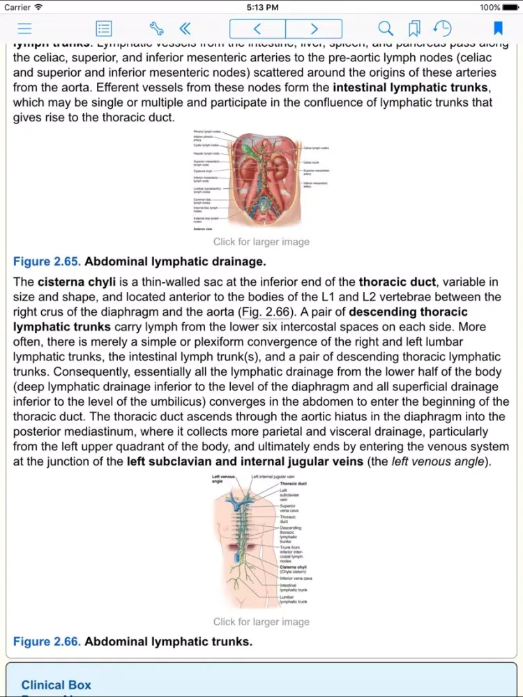 Capturas de tela do Essential Clinical Anatomy, Fifth Edition iPad 