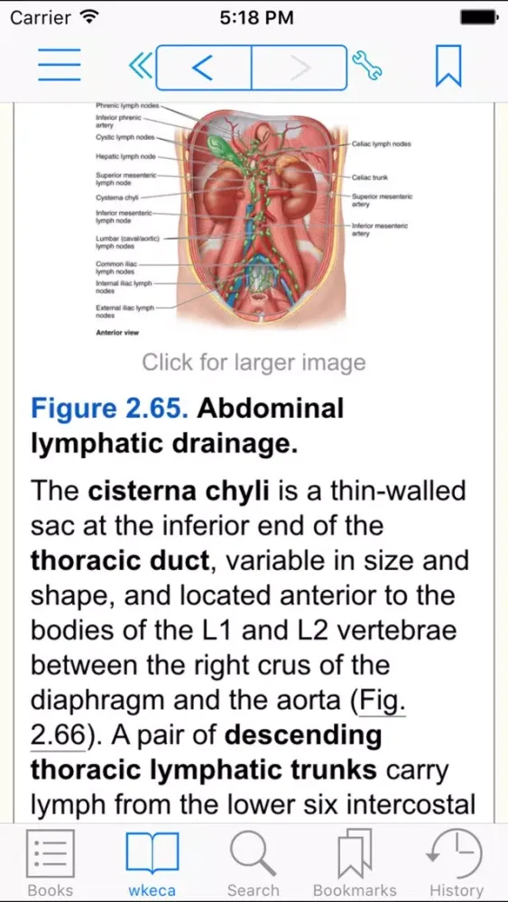 Capturas de tela do Essential Clinical Anatomy, Fifth Edition