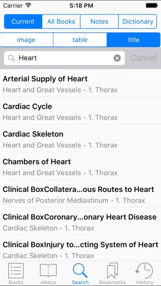 Capturas de tela do Essential Clinical Anatomy, Fifth Edition