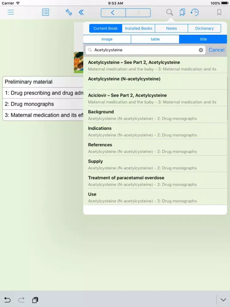 Скриншоты Neonatal Formulary: Drug Use in Pregnancy and the First Year of Life, 7th Edition iPad 