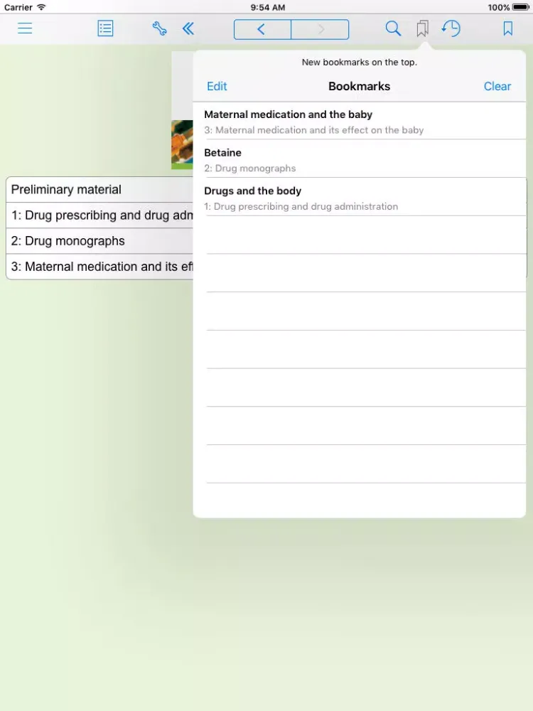 Скриншоты Neonatal Formulary: Drug Use in Pregnancy and the First Year of Life, 7th Edition iPad 