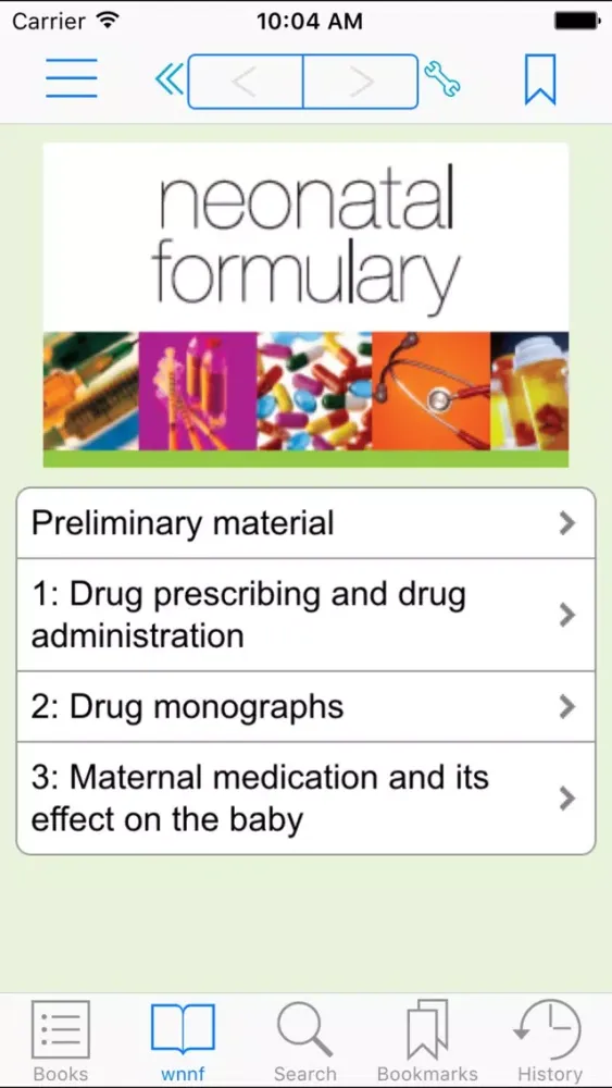 Скриншоты Neonatal Formulary: Drug Use in Pregnancy and the First Year of Life, 7th Edition