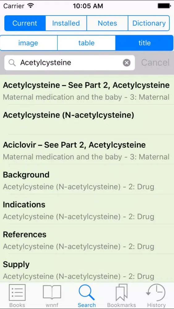 Скриншоты Neonatal Formulary: Drug Use in Pregnancy and the First Year of Life, 7th Edition