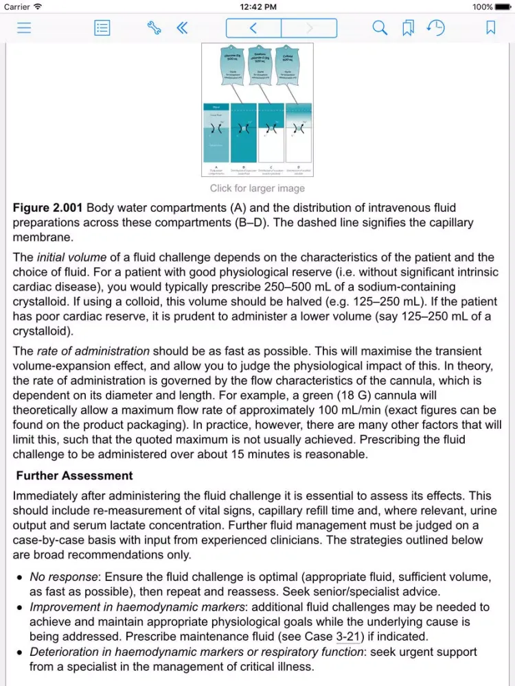 Tangkapan layar Prescribing Scenarios at a Glance iPad 