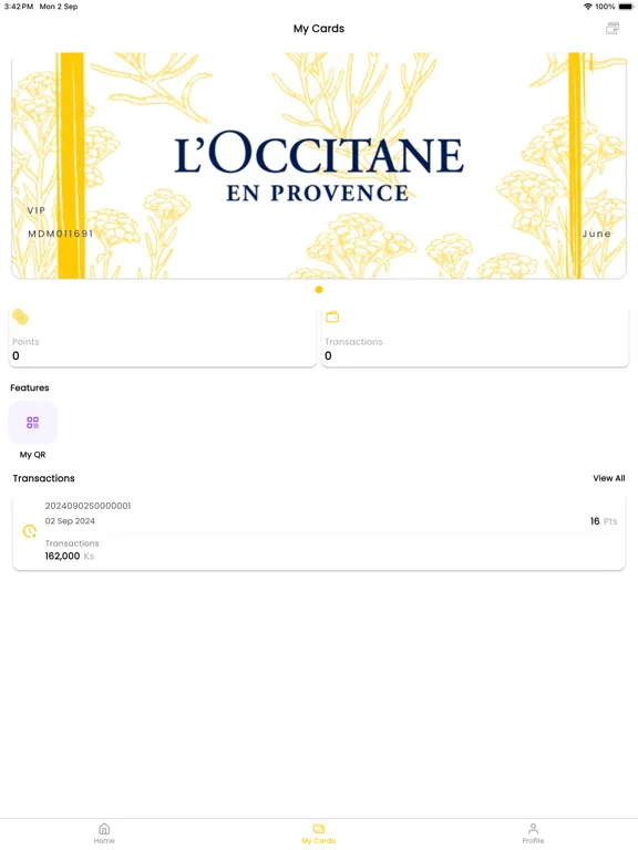 L’Occitane MM VIP Club iPad 应用截图