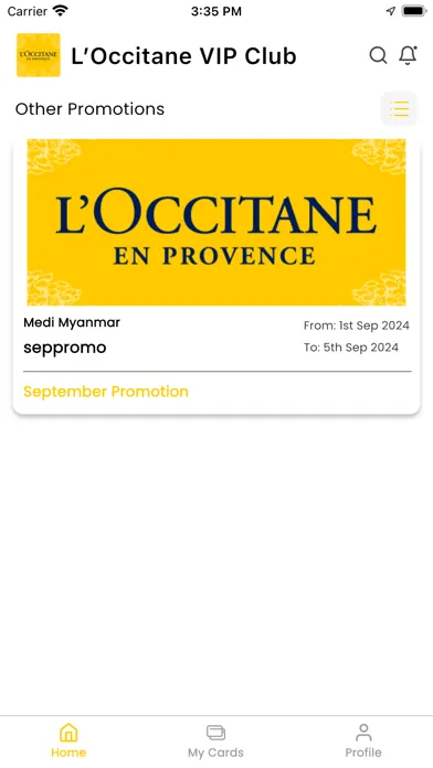 L’Occitane MM VIP Club应用截图