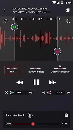 Capturas de pantalla de Voice Recorder
