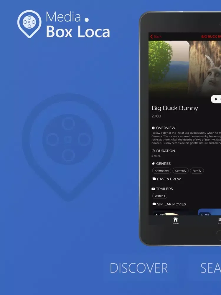 تصاویر Media Box Loca - HD Movies Now iPad 