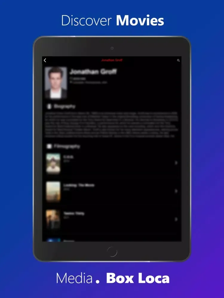 تصاویر Media Box Loca - HD Movies Now iPad 