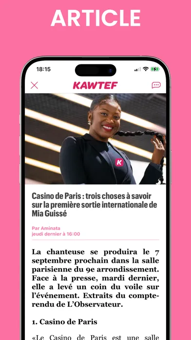 Kawtef: Buzz & actu au Sénégal應用截圖