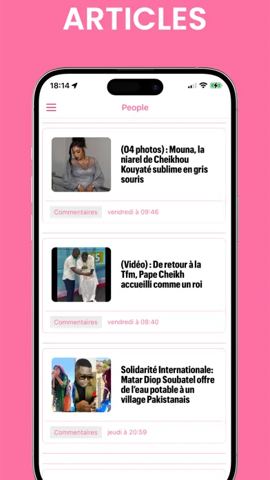 Kawtef: Buzz & actu au Sénégal應用截圖