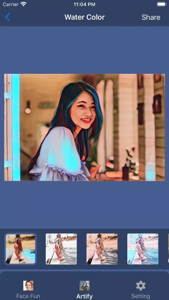 Face AI: Artist Cartoon maker سکرین شاٹس
