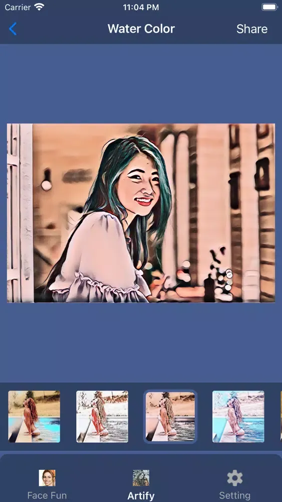 Face AI: Artist Cartoon maker سکرین شاٹس