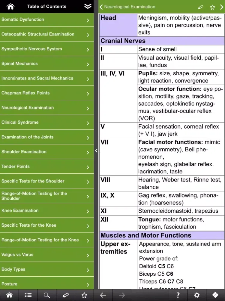 Osteopathic Medicine pocketcards iPad 應用截圖