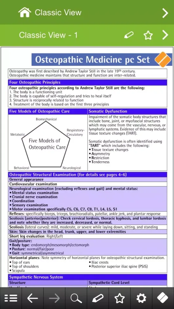 Osteopathic Medicine pocketcards應用截圖