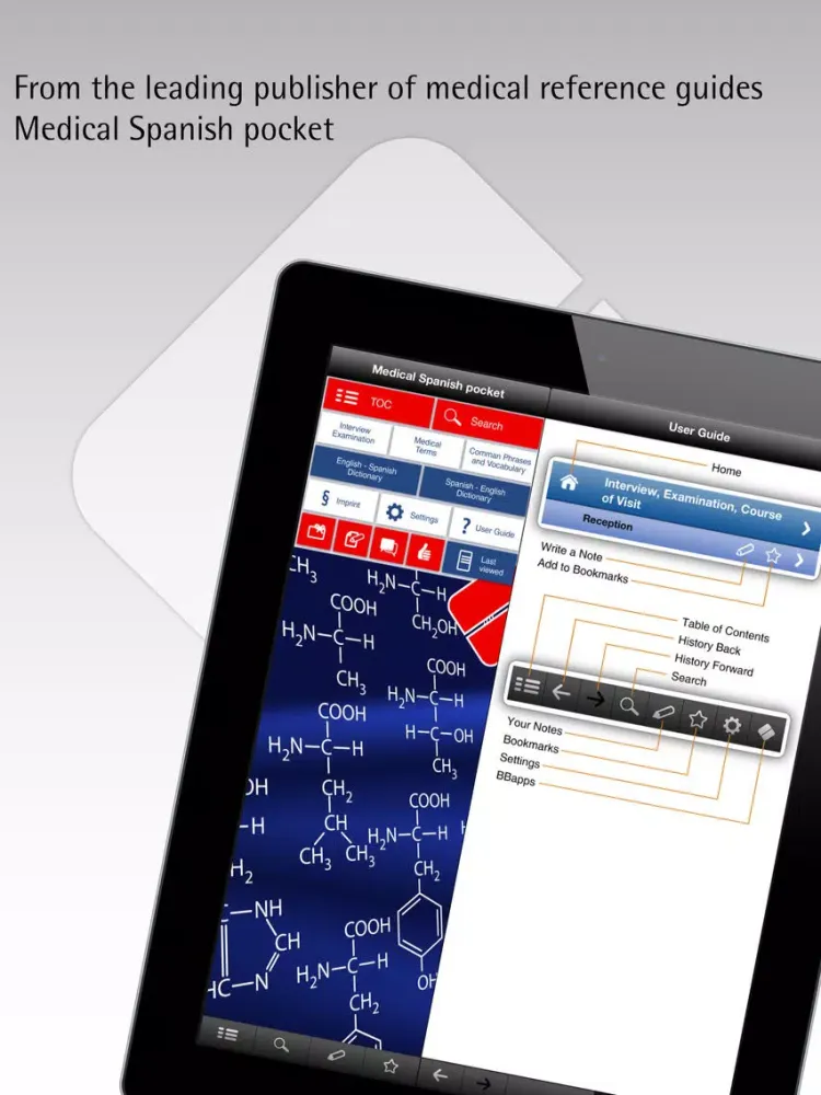 Medical Spanish pocket iPad  Ekran Görüntüleri