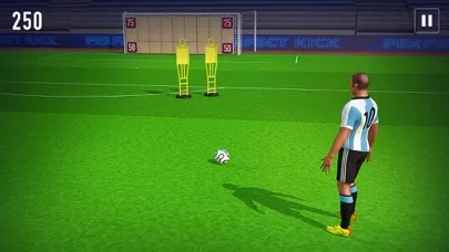 Capturas de tela do Hot Soccer FreeKick Asia 3D