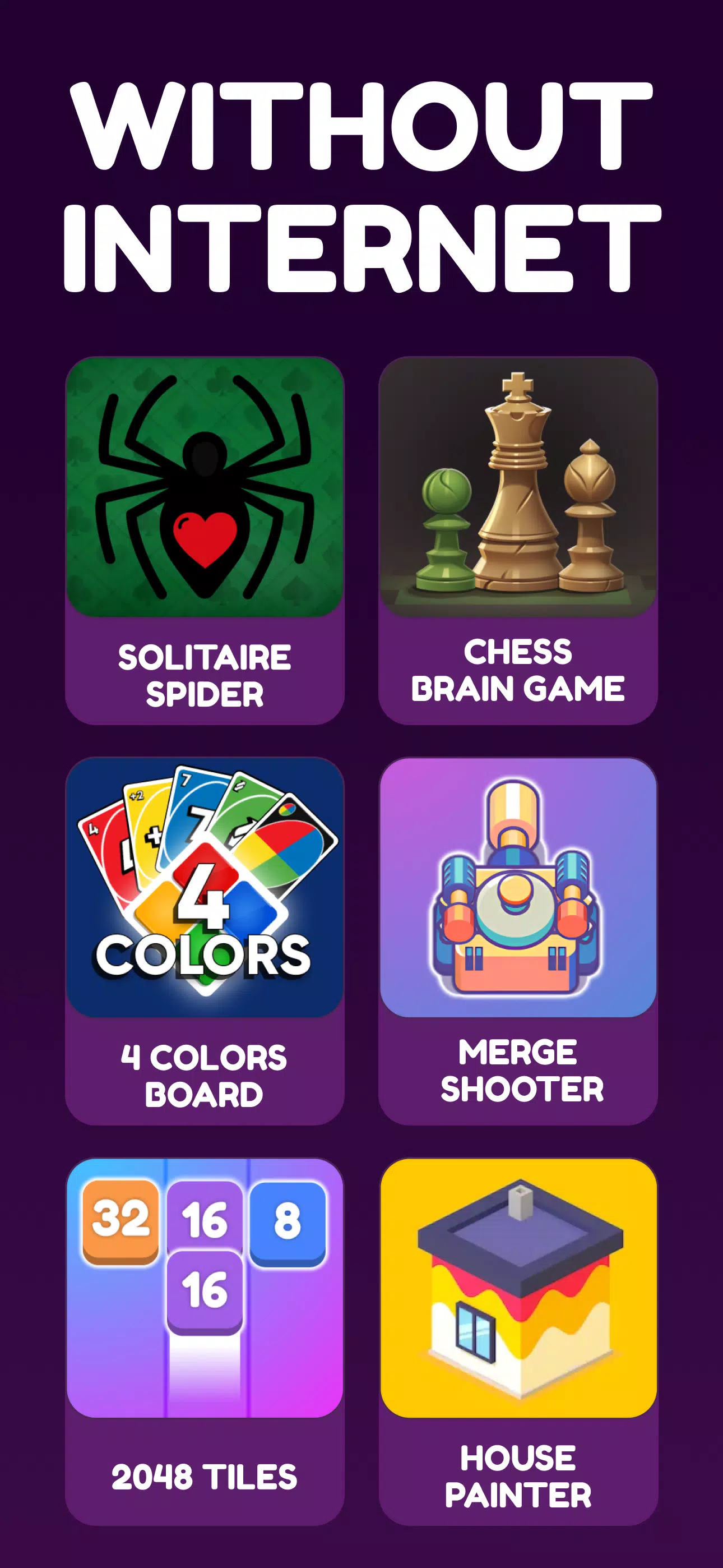 100+ Offline Games No WiFi Fun的应用截图5