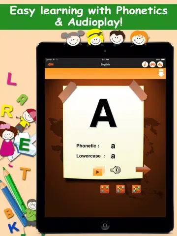Скриншоты LingoDiction: Alphabet Flashcard Games, Phonics & Pronunciation (Japanese,Chinese,Hindi,Korean,Malay & more) iPad 
