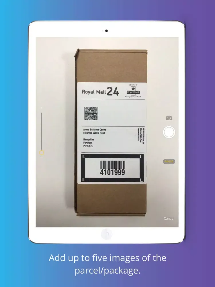 Tangkapan layar Mailroom - Legacy iPad 
